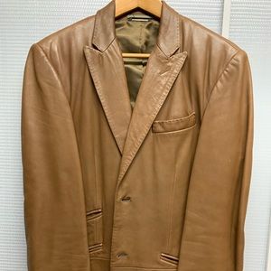 Genuine Men’s Leather Jacket/Blazer